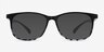 Character Black Navy PlasticEyeglass Frames from EyeBuyDirect, with Tinted Lenses