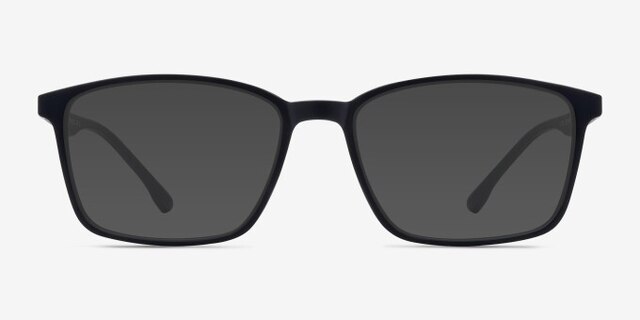 Northern Matte Navy PlasticEyeglass Frames from EyeBuyDirect, with Tinted Lenses