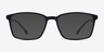 Northern Matte Navy PlasticEyeglass Frames from EyeBuyDirect, with Tinted Lenses