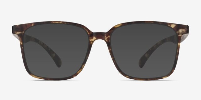 Magnus Matte Tortoise PlasticEyeglass Frames from EyeBuyDirect, with Tinted Lenses