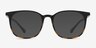 Cheer Black Tortoise PlasticEyeglass Frames from EyeBuyDirect, with Tinted Lenses