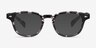 Atomic Gray Floral PlasticEyeglass Frames from EyeBuyDirect, with Tinted Lenses