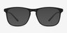 Ghent Matte Black PlasticEyeglass Frames from EyeBuyDirect, with Tinted Lenses