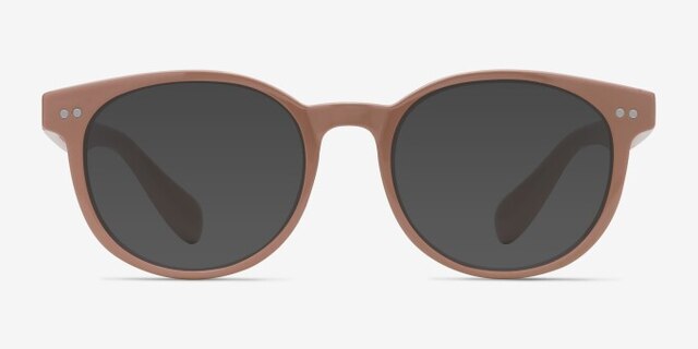 Achiever Rose Pink PlasticEyeglass Frames from EyeBuyDirect, with Tinted Lenses