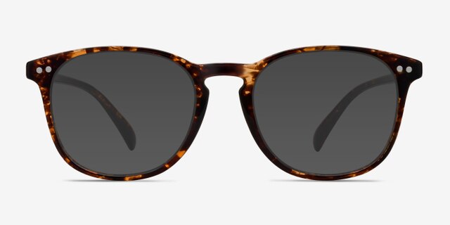 Record Floral PlasticEyeglass Frames from EyeBuyDirect, with Tinted Lenses