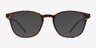 Saunter Swirled Amber PlastiqueMontures de lunettes de vue d'EyeBuyDirect, Avec des Verres Teintés