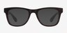 Project Brown Striped PlasticEyeglass Frames from EyeBuyDirect, with Tinted Lenses