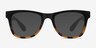 Project Black Tortoise PlastiqueMontures de lunettes de vue d'EyeBuyDirect, Avec des Verres Teintés