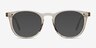 Aurora Champagne AcetateEyeglass Frames from EyeBuyDirect, with Tinted Lenses