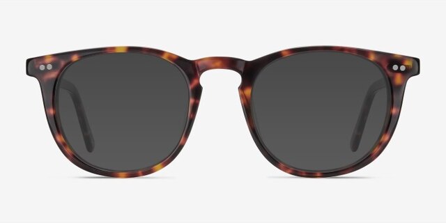 Aurora Warm Tortoise AcetateEyeglass Frames from EyeBuyDirect, with Tinted Lenses