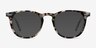 Aurora Flecked Ivory AcetateEyeglass Frames from EyeBuyDirect, with Tinted Lenses