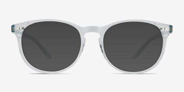 Aura Celeste AcetateEyeglass Frames from EyeBuyDirect, with Tinted Lenses