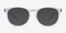 Aura Celeste AcetateEyeglass Frames from EyeBuyDirect, with Tinted Lenses