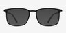 Structure Black PlasticEyeglass Frames from EyeBuyDirect, with Tinted Lenses