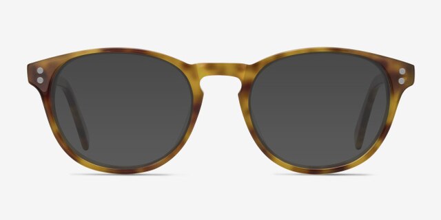 Split Tortoise AcetateEyeglass Frames from EyeBuyDirect, with Tinted Lenses