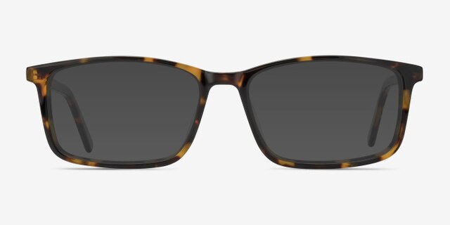 Crane Tortoise AcetateEyeglass Frames from EyeBuyDirect, with Tinted Lenses