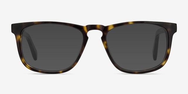 Rhode Island Tortoise AcetateEyeglass Frames from EyeBuyDirect, with Tinted Lenses
