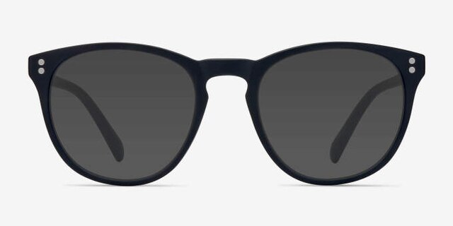 Legendary Navy PlasticEyeglass Frames from EyeBuyDirect, with Tinted Lenses