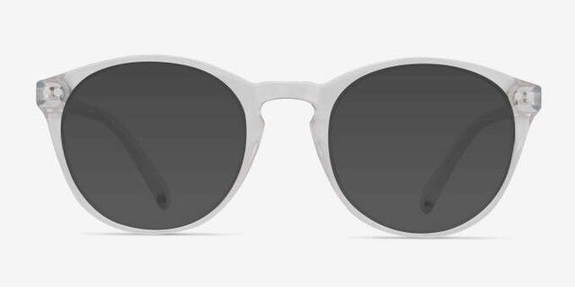 Revolution Transparent PlastiqueMontures de lunettes de vue d'EyeBuyDirect, Avec des Verres Teintés