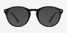 Revolution Navy PlasticEyeglass Frames from EyeBuyDirect, with Tinted Lenses