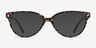 Dame Fleuries PlastiqueMontures de lunettes de vue d'EyeBuyDirect, Avec des Verres Teintés