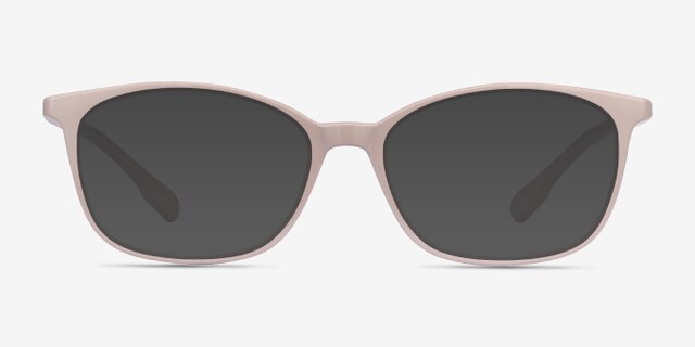 Glider Gris PlastiqueMontures de lunettes de vue d'EyeBuyDirect, Avec des Verres Teintés