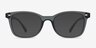 Drama Matte Gray PlasticEyeglass Frames from EyeBuyDirect, with Tinted Lenses