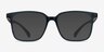 Blocks Bleu marine PlastiqueMontures de lunettes de vue d'EyeBuyDirect, Avec des Verres Teintés