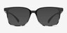 Blocks Black Clear PlasticEyeglass Frames from EyeBuyDirect, with Tinted Lenses