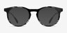 Thrill Black Clear PlasticEyeglass Frames from EyeBuyDirect, with Tinted Lenses