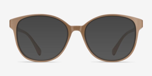 The Beat Light Pink PlasticEyeglass Frames from EyeBuyDirect, with Tinted Lenses