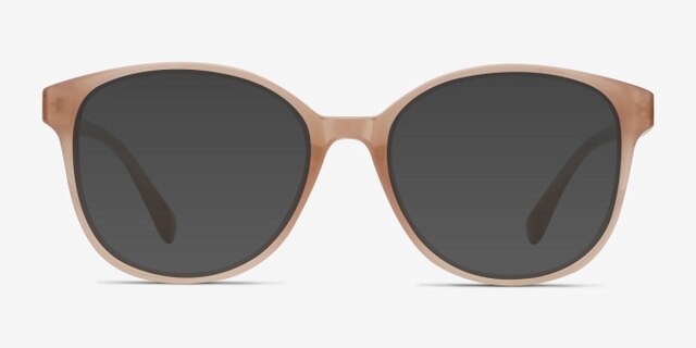 The Beat Pink PlasticEyeglass Frames from EyeBuyDirect, with Tinted Lenses