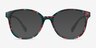 The Beat Floral PlasticEyeglass Frames from EyeBuyDirect, with Tinted Lenses
