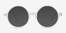 Years Clear PlasticEyeglass Frames from EyeBuyDirect, with Tinted Lenses