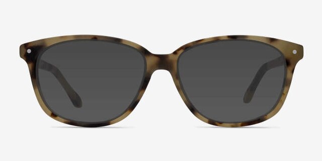 Escape Matte Tortoise AcétateMontures de lunettes de vue d'EyeBuyDirect, Avec des Verres Teintés