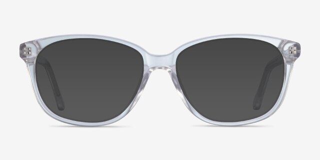 Escape Clear AcetateEyeglass Frames from EyeBuyDirect, with Tinted Lenses