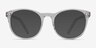 Primrose Clear AcetateEyeglass Frames from EyeBuyDirect, with Tinted Lenses