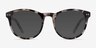 Primrose Ivory Tortoise AcetateEyeglass Frames from EyeBuyDirect, with Tinted Lenses