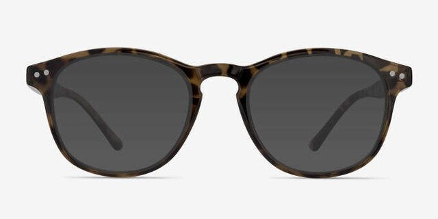 Instant Crush Leopard PlasticEyeglass Frames from EyeBuyDirect, with Tinted Lenses