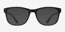 Milo Matte Black PlasticEyeglass Frames from EyeBuyDirect, with Tinted Lenses