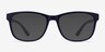 Milo Matte Navy PlasticEyeglass Frames from EyeBuyDirect, with Tinted Lenses