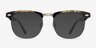 Coexist Striped Plastic-metalEyeglass Frames from EyeBuyDirect, with Tinted Lenses