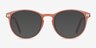 Daphne Pink Plastic-metalEyeglass Frames from EyeBuyDirect, with Tinted Lenses