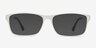 Firefly Clear Pearl PlasticEyeglass Frames from EyeBuyDirect, with Tinted Lenses