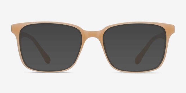 November Pink PlasticEyeglass Frames from EyeBuyDirect, with Tinted Lenses