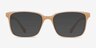 November Pink PlasticEyeglass Frames from EyeBuyDirect, with Tinted Lenses