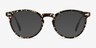 Peninsula Red Floral PlasticEyeglass Frames from EyeBuyDirect, with Tinted Lenses