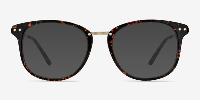 Cosmo Écailles Plastic-metalMontures de lunettes de vue d'EyeBuyDirect, Avec des Verres Teintés