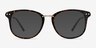 Cosmo Écailles Plastic-metalMontures de lunettes de vue d'EyeBuyDirect, Avec des Verres Teintés