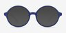 Circo Blue PlasticEyeglass Frames from EyeBuyDirect, with Tinted Lenses